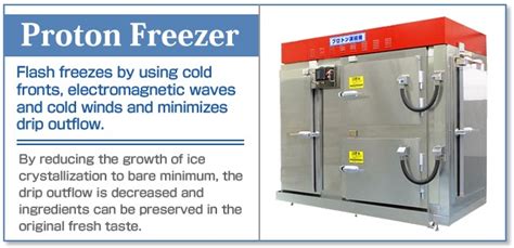 proton freezer|Mechanism of Flash Freeze .